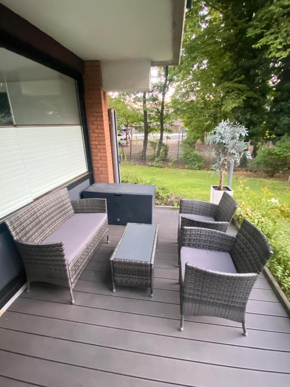 Moderne 2-Zimmer-Wohnung Mit Garten Hannover Ngoại thất bức ảnh